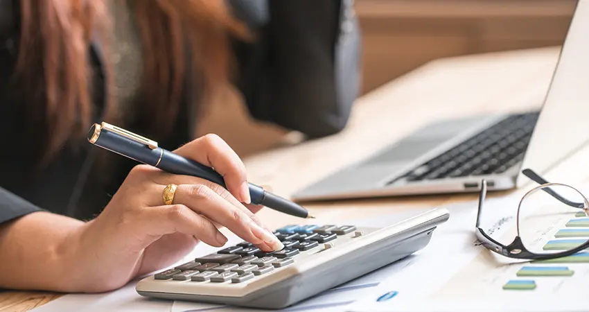 business owner on laptop